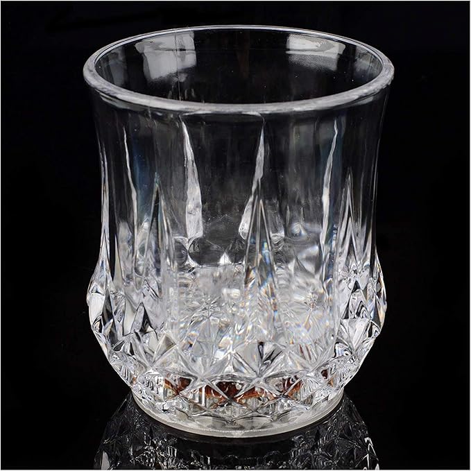 Single pcs - Lighting glass Led Flashing Water Inductive Rainbow Color Cup LED Glowing Water Mug Colorful Glowing Cup Pour Water And It Lights Up Inductive Pineapple Cup KTV Bar Color Changing Beer Cup 200ml