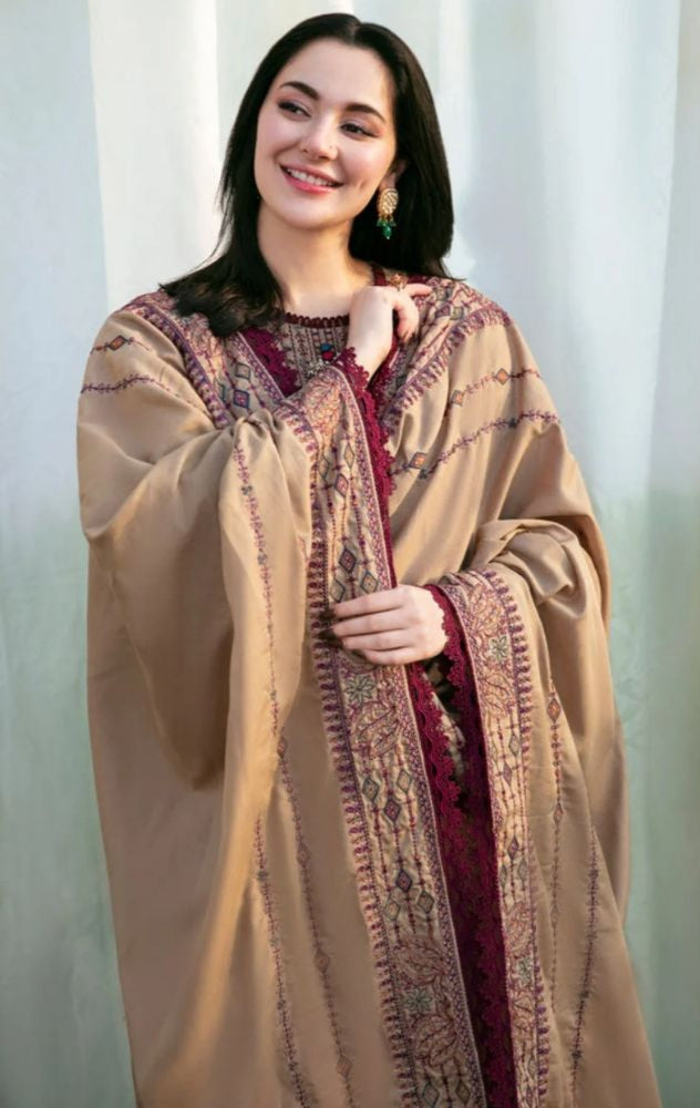 Florent 5268 Summer Collection| Heavy Embroidered Airjet Lawn With Net Dupatta