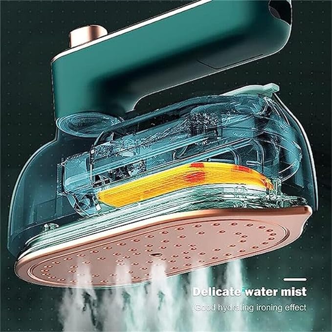 Professional Micro Steam Iron | Handheld Portable Garment Steamer for Clothes | Quick Heat-Up Mini Household Ironing Machine