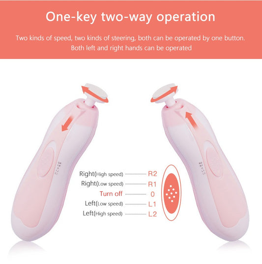 Electric Nail Clipper - Baby Nail Trimmer Clipper Set