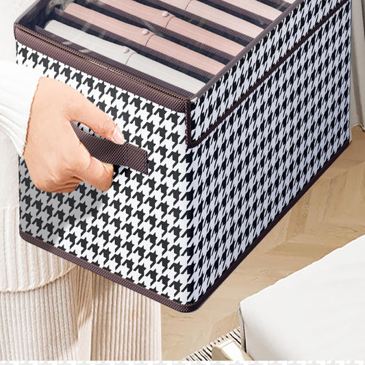 Clothes Organizer | Pants, Jeans Storage Box | Wardrobe Clothes Organizer | Underwear, Socks Storage Artifact Cabinet Storage Organizers - 01 Cloth Organizer Pack of 2....