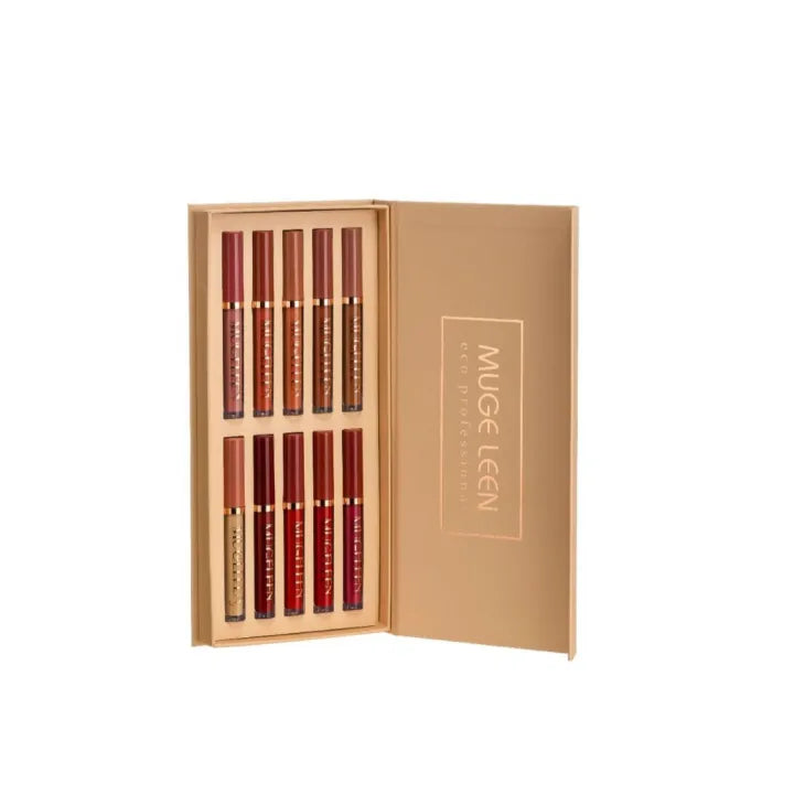 Mugeleen 12 Colors Lip Gloss Set