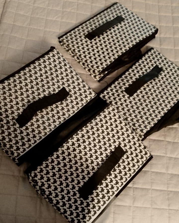 Clothes Organizer | Pants, Jeans Storage Box | Wardrobe Clothes Organizer | Underwear, Socks Storage Artifact Cabinet Storage Organizers - 01 Cloth Organizer Pack of 2....