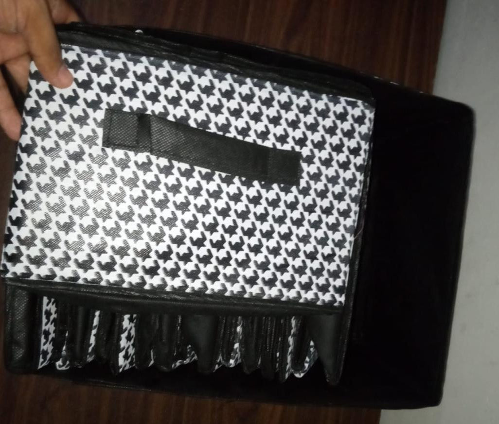 Clothes Organizer | Pants, Jeans Storage Box | Wardrobe Clothes Organizer | Underwear, Socks Storage Artifact Cabinet Storage Organizers - 01 Cloth Organizer Pack of 2....