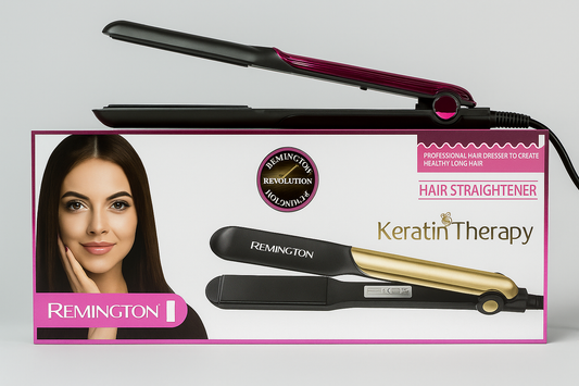Remington Hair Straightener Keratin Therapy Hair Straightener Flat Iron - Best Quality Iron For Hair Straightening - Remington Keratin Therapy Iron