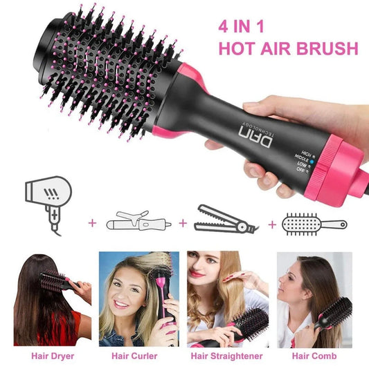 One Step Hot Air Brush (Dryer + Straightener)