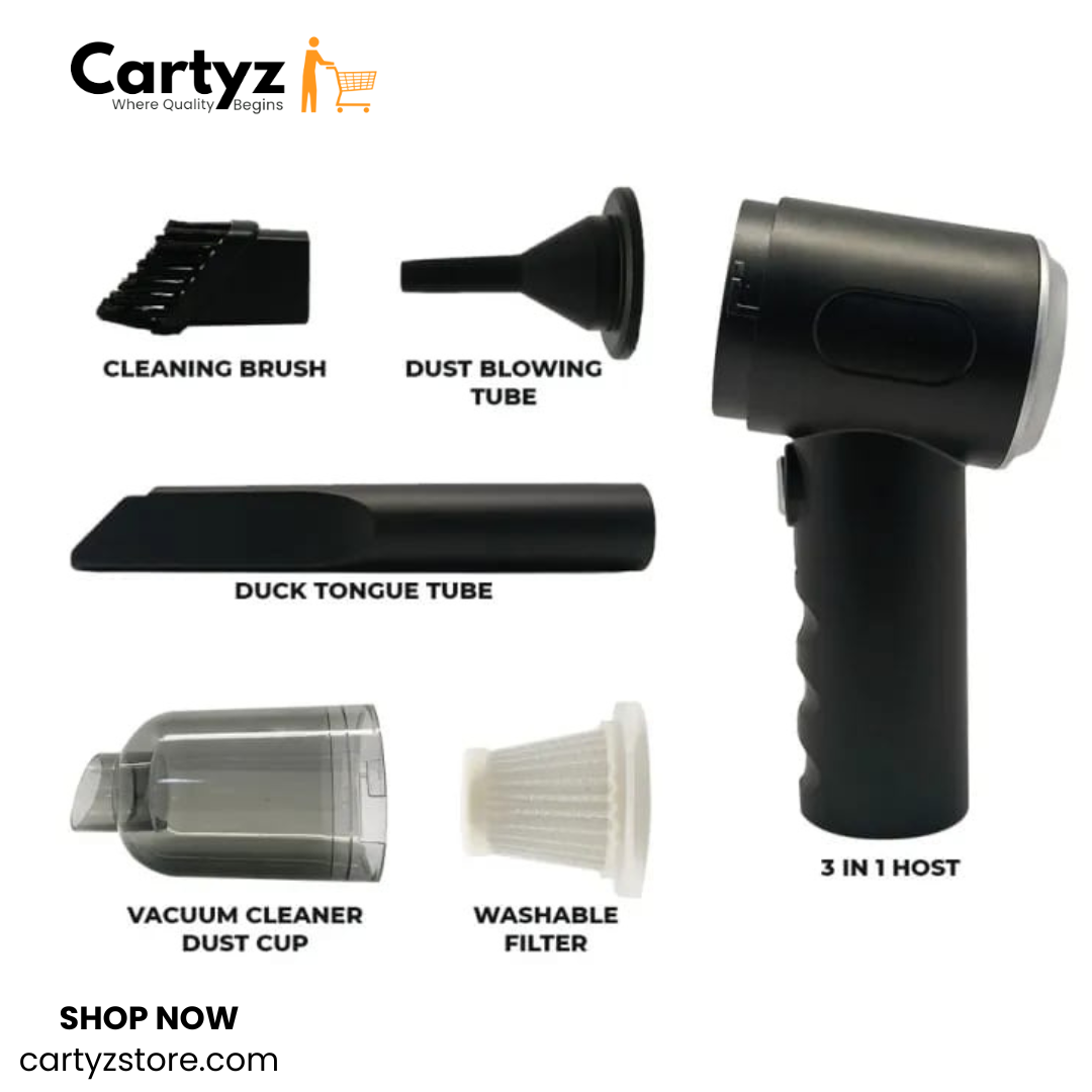 𝗖𝗮𝗿𝘁𝘆𝘇™ 𝗥𝗲𝗰𝗵𝗮𝗿𝗴𝗲𝗮𝗯𝗹𝗲 𝗪𝗶𝗿𝗲𝗹𝗲𝘀𝘀 𝗠𝗶𝗻𝗶 𝗩𝗮𝗰𝘂𝘂𝗺 𝗖𝗹𝗲𝗮𝗻𝗲𝗿