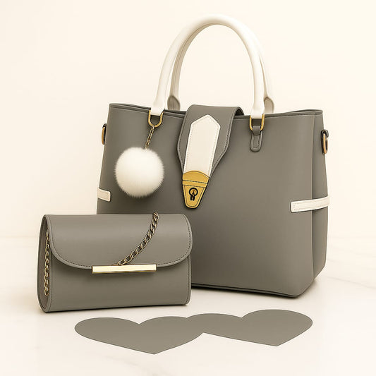 2 PCS HIGH QUALITY SHOULDER BAGS SET