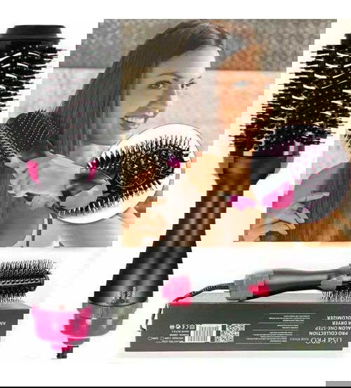 One Step Hot Air Brush (Dryer + Straightener)